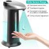 Automatic Soap Dispenser 16.9OZ Anti-slip Sensor Refillable Hand Gel Desktop Dispenser 2 Drop Volume Adjustment